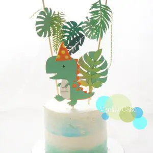 純素恐龍蛋糕 Vegan Sugar-free Dinosaur Cake - Image 2