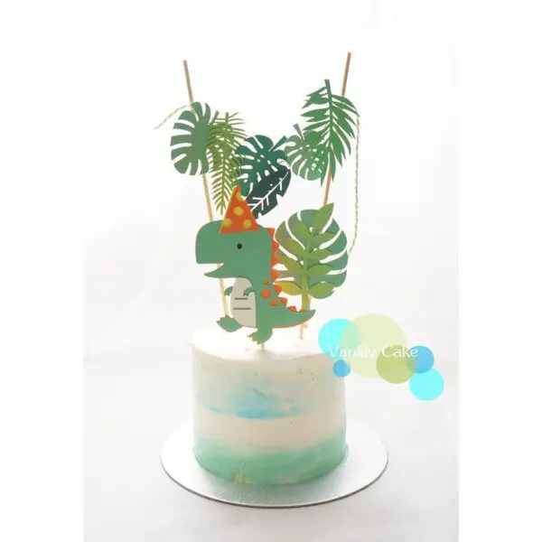 純素恐龍蛋糕 Vegan Sugar-free Dinosaur Cake
