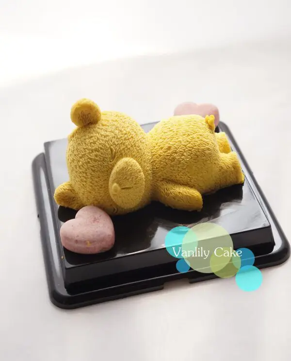 無糖純素甜夢小熊Mousse蛋糕 Sugar-free vegan fruit bear cake