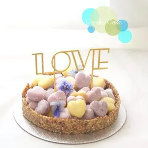 無糖純素心心粒Mousse撻 Sugar-free vegan fruit Tart - Image 3