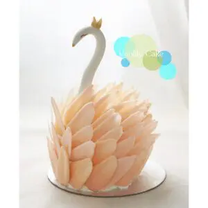 天鵝海鹽焦糖伯爵茶忌廉米蛋糕 Swan Earl Gray Rice Cake - Image 5
