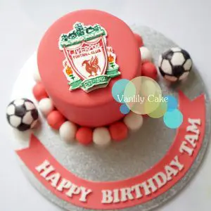 足球會糖皮蛋糕 Football club Fondant Cake - Image 4